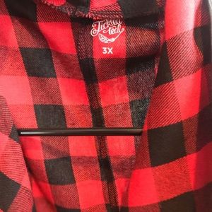 Women’s 3x buffalo plain open vest NEW!